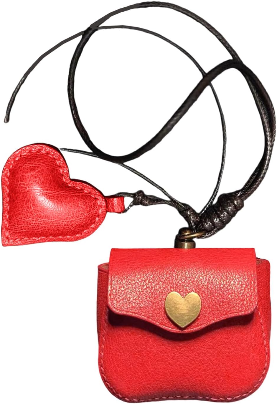 コイン財布キーチェーンファッショナブルな若々しい女性と学生のためのハートのための遊び心のあるホルダーアクセサリーレザーテクスチャ 令和式で整えましょ  いまどきグッズ紹介＞ ミニ財布 ：北海道新聞デジタル