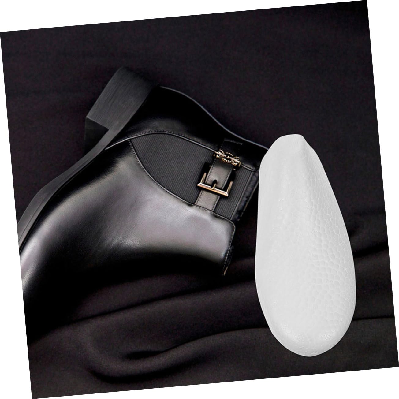 Hormas de Espuma Desechables para Zapatos, 10 Pares, Talla 42-45 | Color Blanco, Uso Único y Fácil Almacenamiento, para Botas y Calzado del Hogar