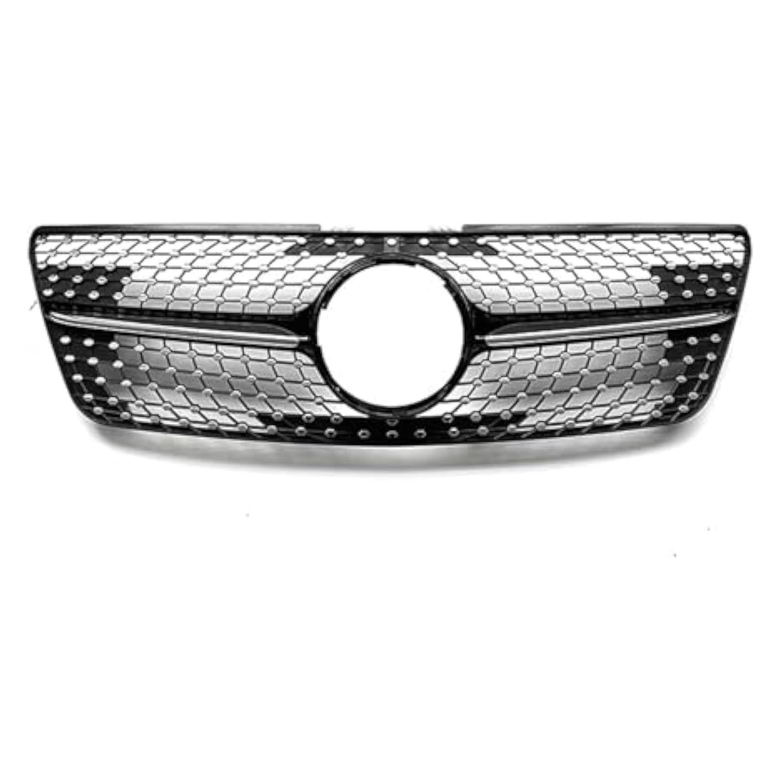 Grille pare-choc avant centrale Benz W164 réparer calandre cassée - 8