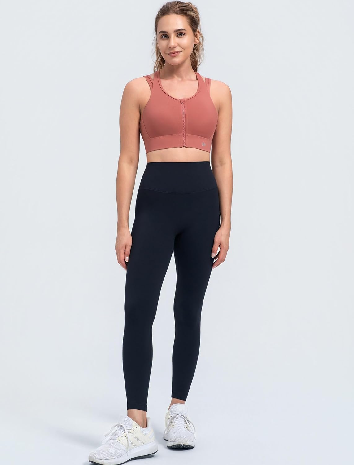 Yvette Front Closure High Support Sports Bras for Women Double Strpas Plus Size Sports Bra with Sewn in Pads - Image 7