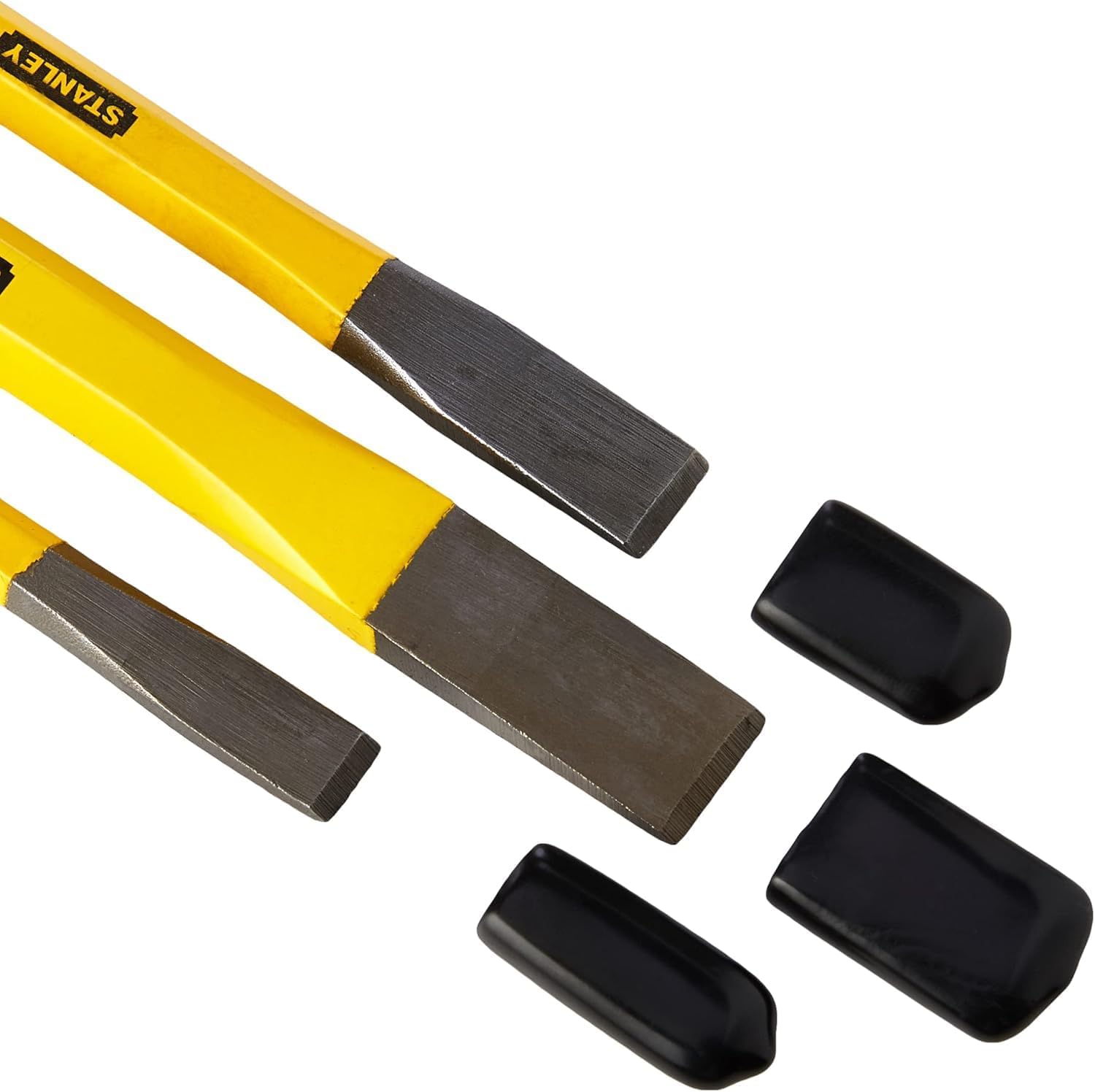 Stanley 4-18-298 Cold Chisel Set, 3 Pieces, Yellow/Black