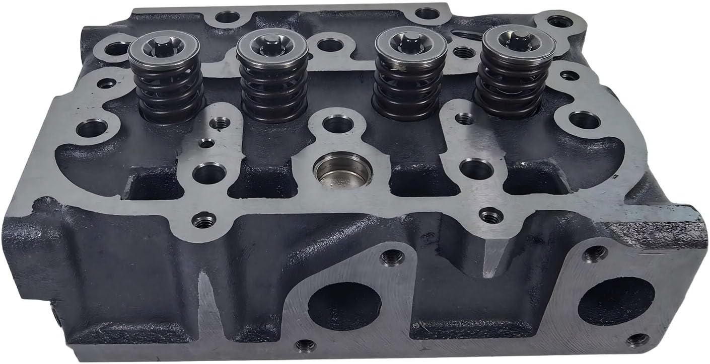 Z602 Complete Cylinder Head with Valves + Springs Compatible with Kubota Z602 Engine BX1500