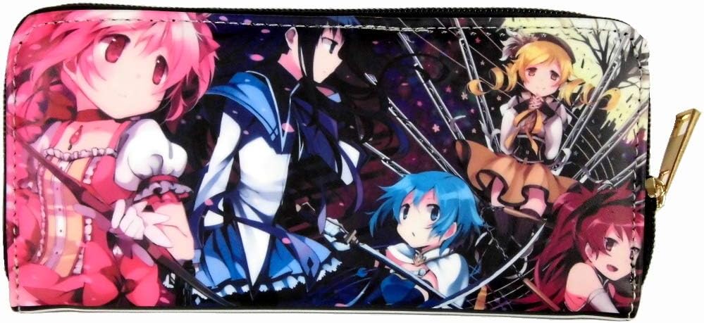 Amazon 魔法少女まどか マギカ まどマギ キャラクター集合ver 長財布 ウォレット アニメ 萌えグッズ 通販