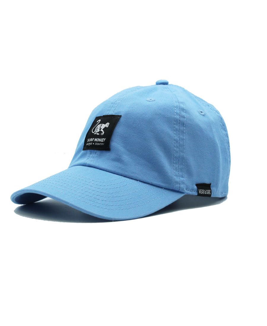 SURF MONKEY Gorra Beisbol Classic Gorra Dad de algodón sin Estructura - Algodón Orgánico
