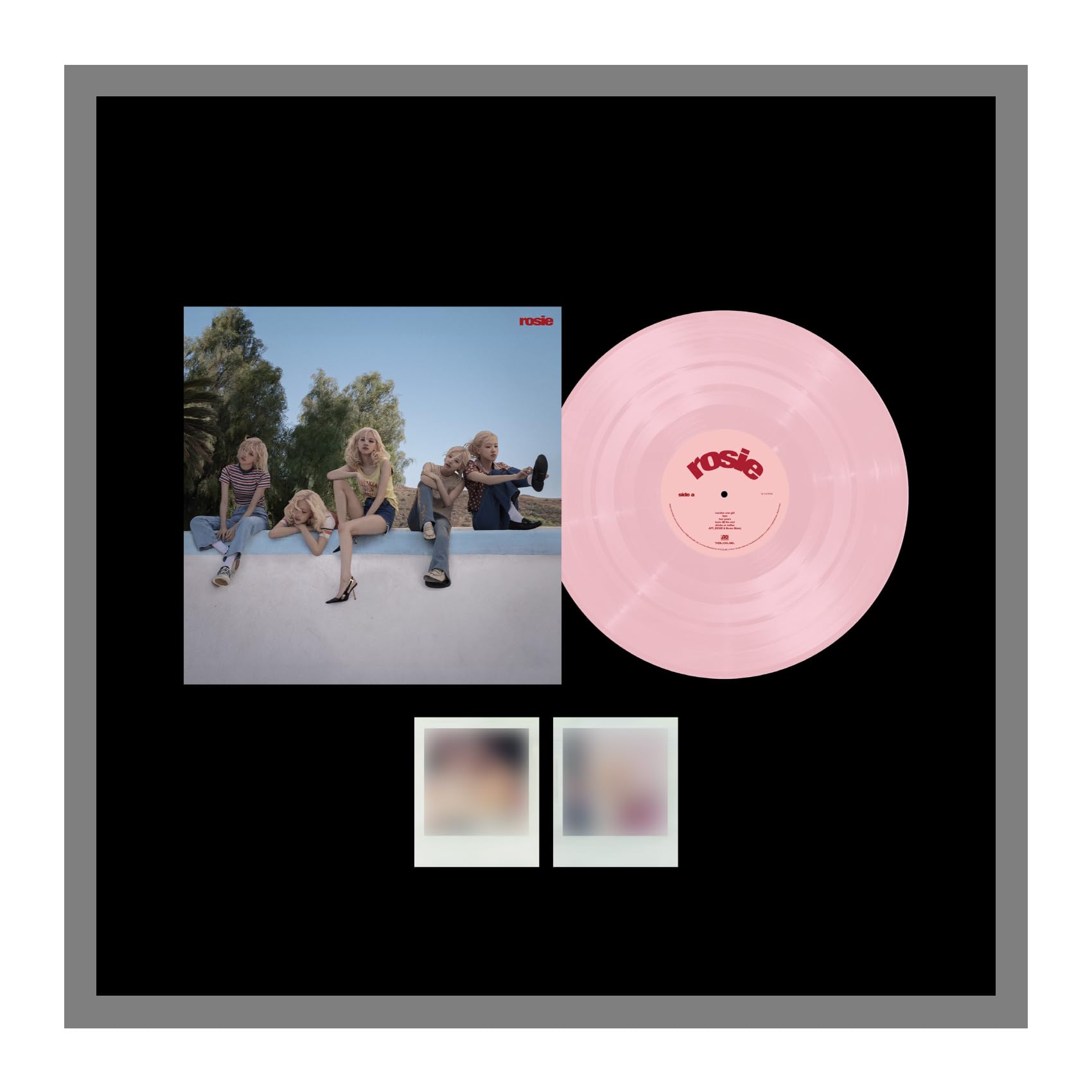 rosieレコード ROSÉ 1st Studio Album - rosie | LP Version - Fashion Chingu