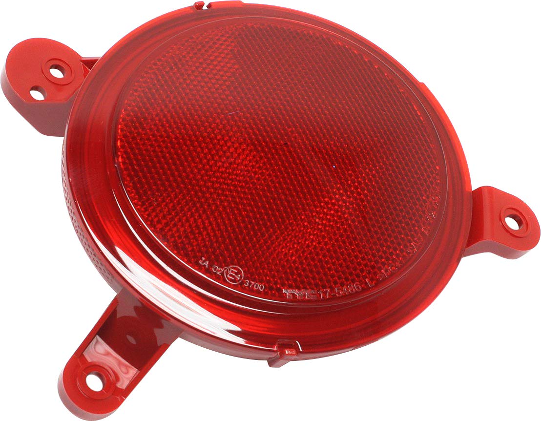 Evan Fischer Bumper Reflector Compatible With 2014-2016 Kia Soul Rear Driver Side KI1184106