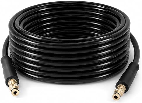 Pressure Washer Replacement Hose for Karcher K2-K7, 20ft High Pressure Washer Hose Extension Hose for Karcher, Quick Connect Plug-In System