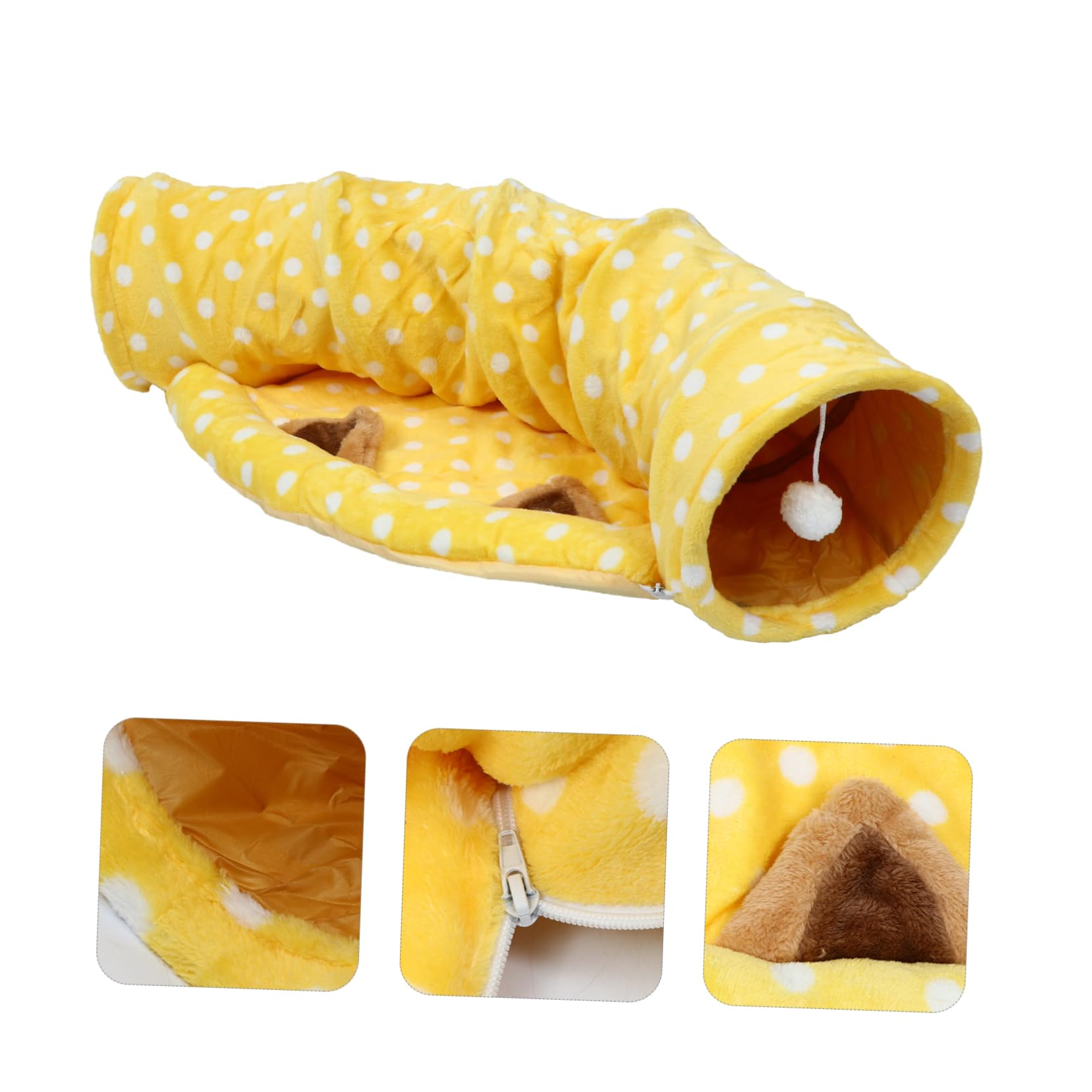 TOYANDONA Túnel De Papel para Gatos Juguete para Gatos Entretenimiento Divertido