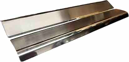 Battitacco In Acciaio Inox Per Volkswagen T6 T6.1 Multivan Caravelle - Set 4 Pezzi, Colore Argento