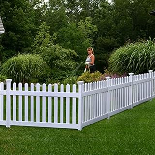 Zippity Outdoor Products ZP19002 No Dig Fence Newport, 36