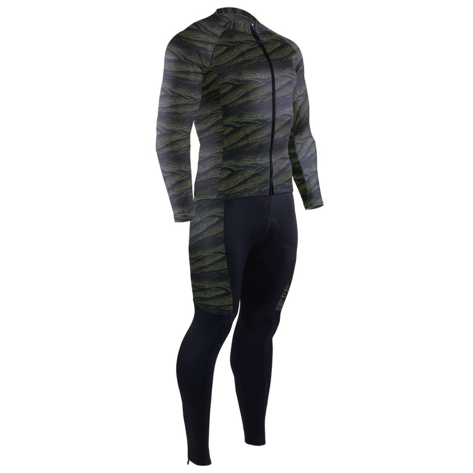 Radtrikot mit Taschen, atmungsaktiv, Ärmel, 3D-gepolstert