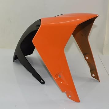 Front Wheel Hugger Fender Mudguard Mud Splash Guard for KTM Duke 125 250 390 Duke390 Duke250 2017 2018 2019 2020 2021 2022 2023 (Black)