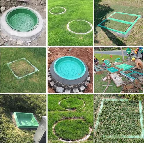 Tapa de inspección empotrada extraíble para drenaje y pozo plano 5