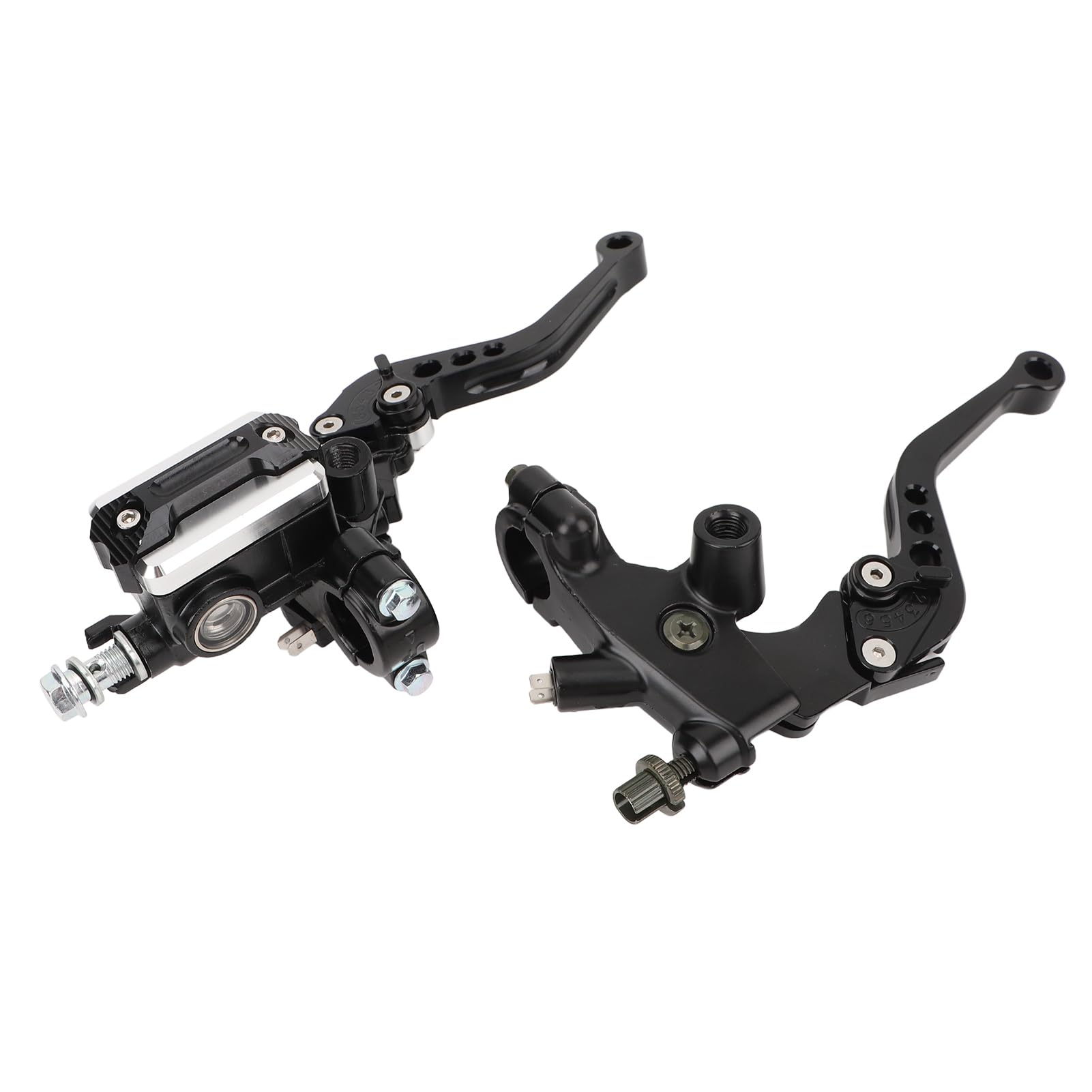 Kit Leva Freno e Frizione, Compatibile con Manubri Moto da 22mm