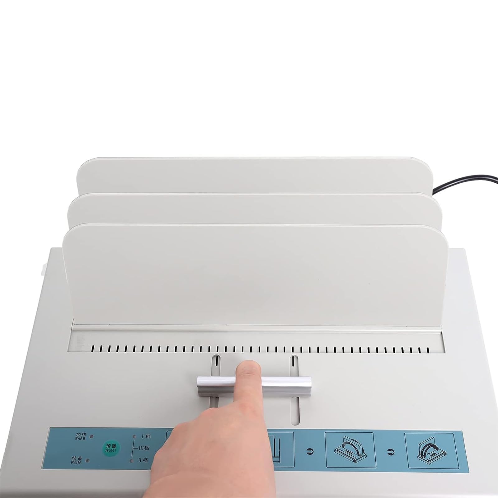 Kadxyan 1-50MM Thermal Binding Machine, Binding Thickness Universal Thermal Binding Machine for Paper Books Albums Notebook