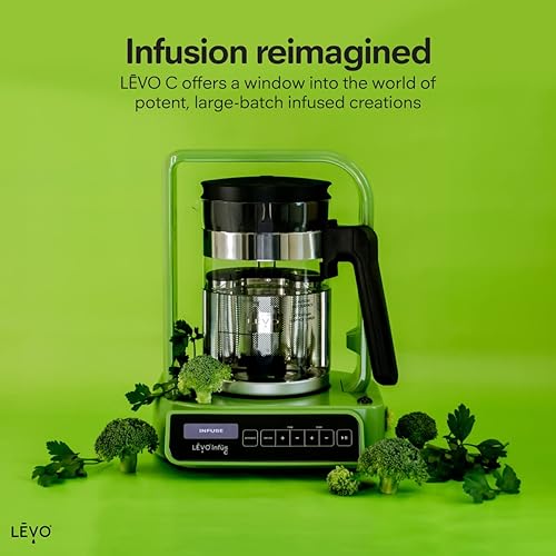 Miniatura 7 de LEVO C - Máquina de infusión de aceite de hierbas de lotes grandes, extractor botánico, descarboxilador de hierbas e infusor de aceite, fabricante