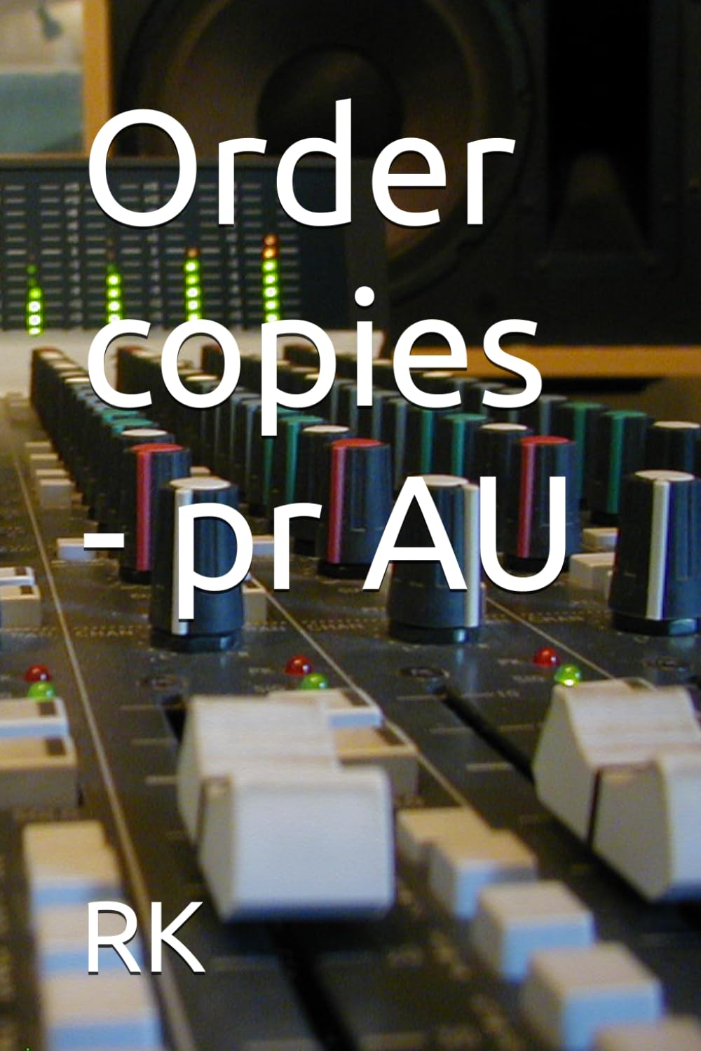 Order copies - pr AU