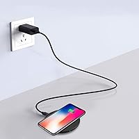 Vista 3 de Adesso AUH-1010 10W Max Qi - Cargador inalámbrico certificado