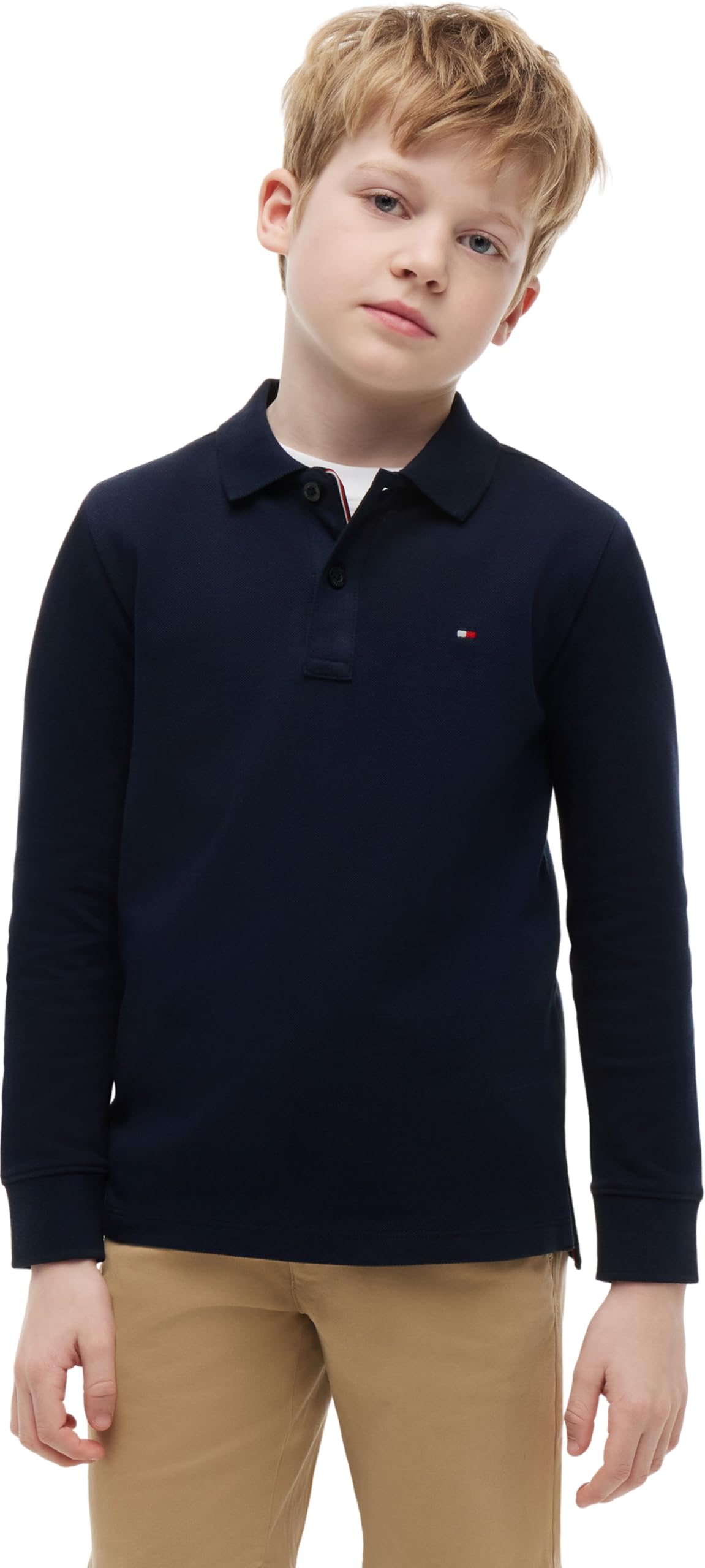 Tommy Hilfiger Reg Polo LS Kb0kb09664 Polo L/S Niños