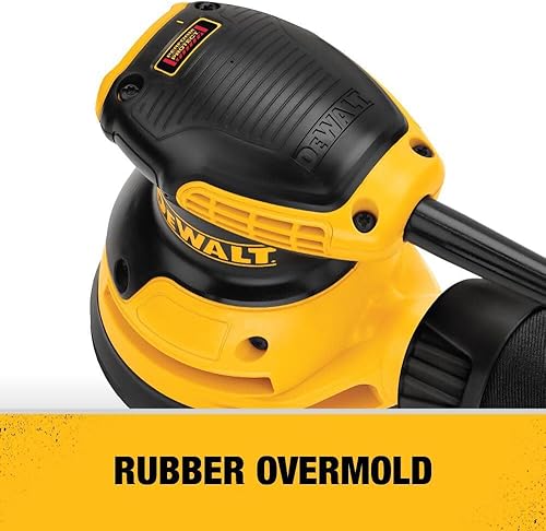Miniatura 6 de DEWALT DWE6421K - Kit de lijadora orbital con cable, 5 pulgadas, 3 amperios, 12,000 OPM