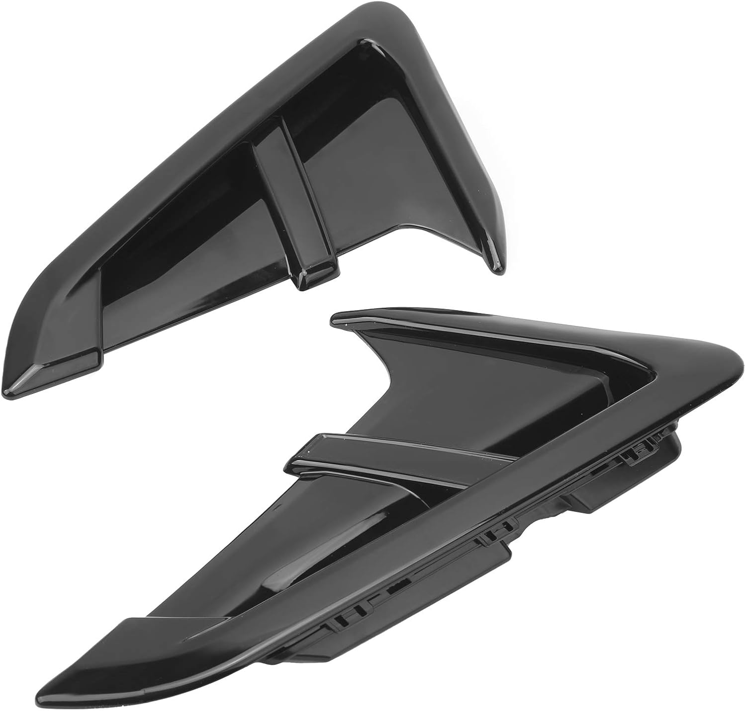 Car Side , Qiilu Car Side 2pcs Car Side Air Vents Grille Trim Fit for X3 X4 G01 G02 X3M X4M 2018?2021 ABS