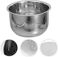 Vista 9 de HEMOTON Olla de cocina interior de 3 L para arrocera, revestimiento de olla de repuesto para olla de cocción interior antiadherente para arrocera