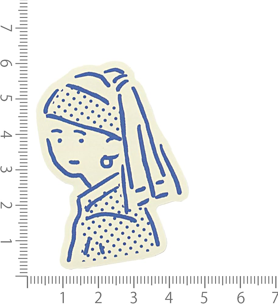 Amazon | ダイカットステッカー Masterpiece【Vermeer(フェルメール