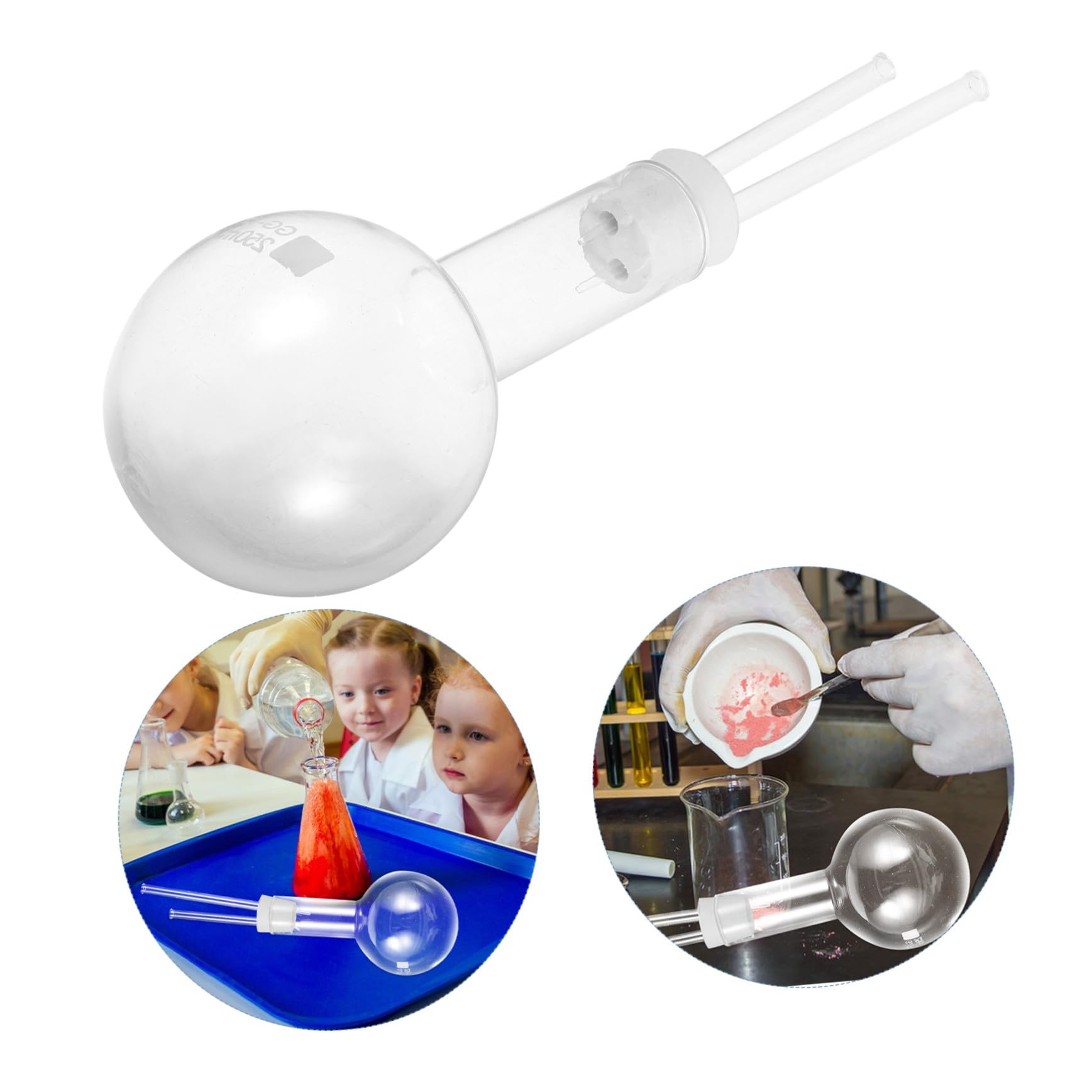 PRETYZOOM 2 Sätze Siphon Apparatus Chemie Demonstrationskit für Schule und Labor Tragbares Gaslöslichkeitsgerät Vielseitiges Unterrichtsmaterial für Oberstufe Interaktives Chemie-lehrmittel