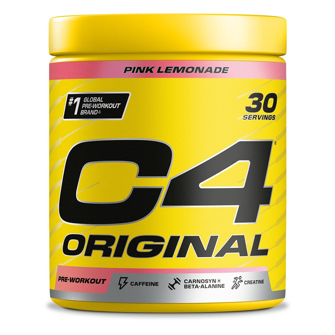 Cellucor C4 Original Pre-Workout 204g – Pink Lemonade Flavour (30 Servings)