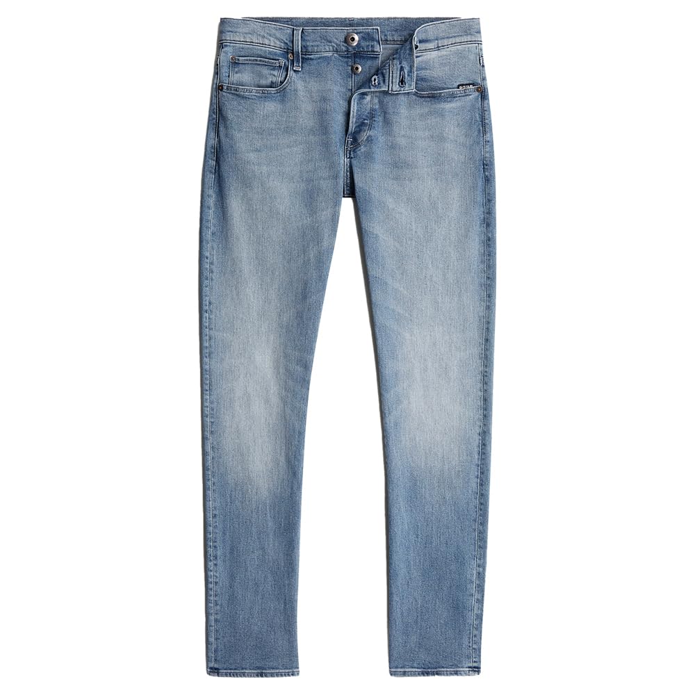 G-Star Herren 3301 Regular Tapered Jeans – Bild 4