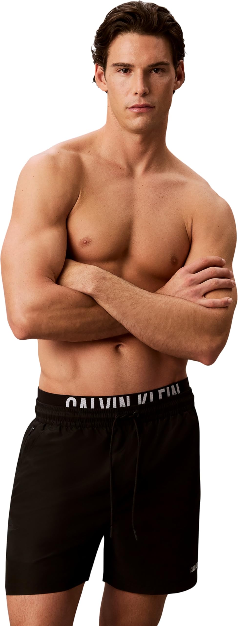 Calvin Klein Herren 5" Boxer Intense Power Lv00n61015 Badehose (1er Pack)