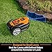 LawnMaster OcuMow™ VBRM701YAMIDR Perimeter Wire Free Robot Lawn Mower Cuts 1/6 Acre Optical Navigation,Obstacle Avoidance Auto-Charging Station, No Go Function, WiFi & Bluetooth Connection APP Control