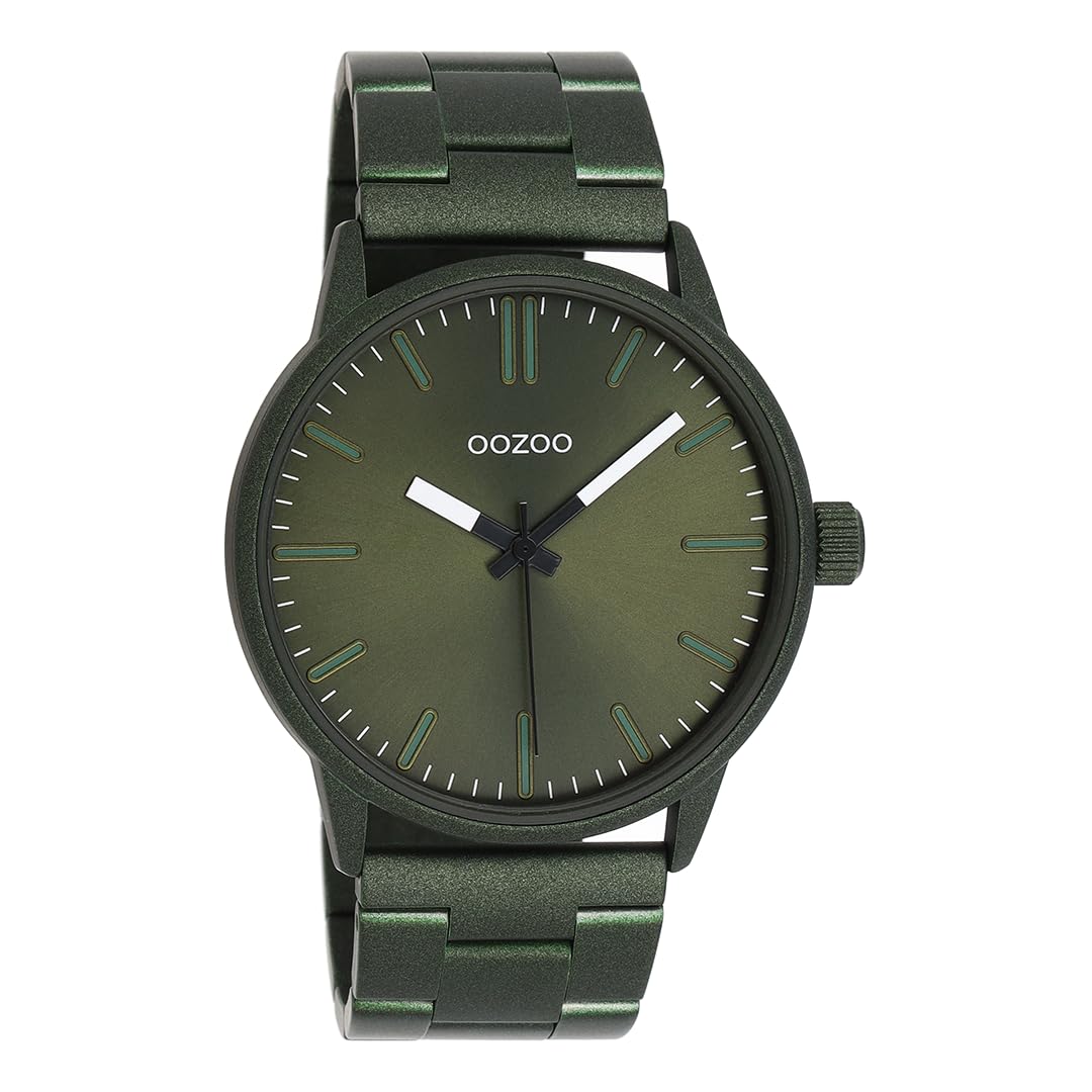 Oozoo Timepieces Orologio da uomo | Orologio da polso da uomo con cinturino in metallo | Bellissimo orologio da uomo | Elegante orologio analogico da uomo