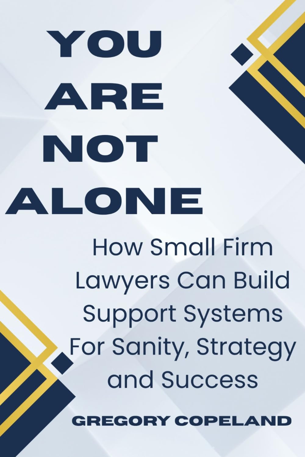 You Are Not Alone: How Small Law Firm Lawyers Can Build Support Systems for Sanity, Strategy and Success