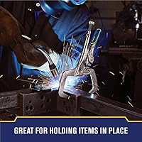 Vista 5 de IRWIN VISE-GRIP - Alicates de soldadura, liberación rápida, con abrazadera en C de bloqueo, de 11 pulgadas (IRHT82584)