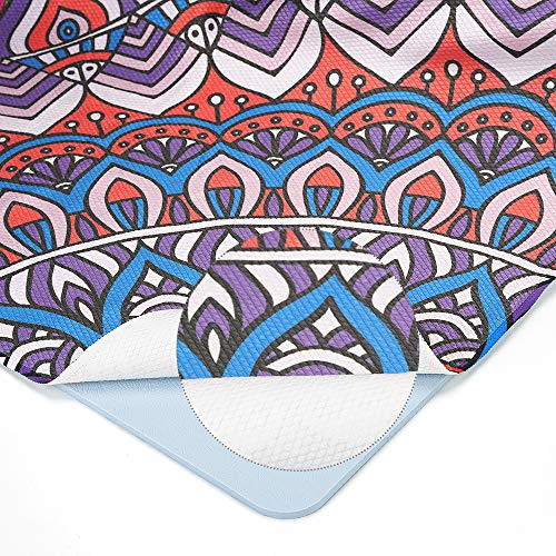 image for tobelife YogaTowel Mat Sweat Absorbent Microfiber and Quick Dry for Ho