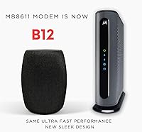 Vista 3 de Motorola B12 - Módem de cable compacto avanzado Se empareja con cualquier router WiFi Compatible con Comcast Xfinity, Cox, Spectrum Máximo