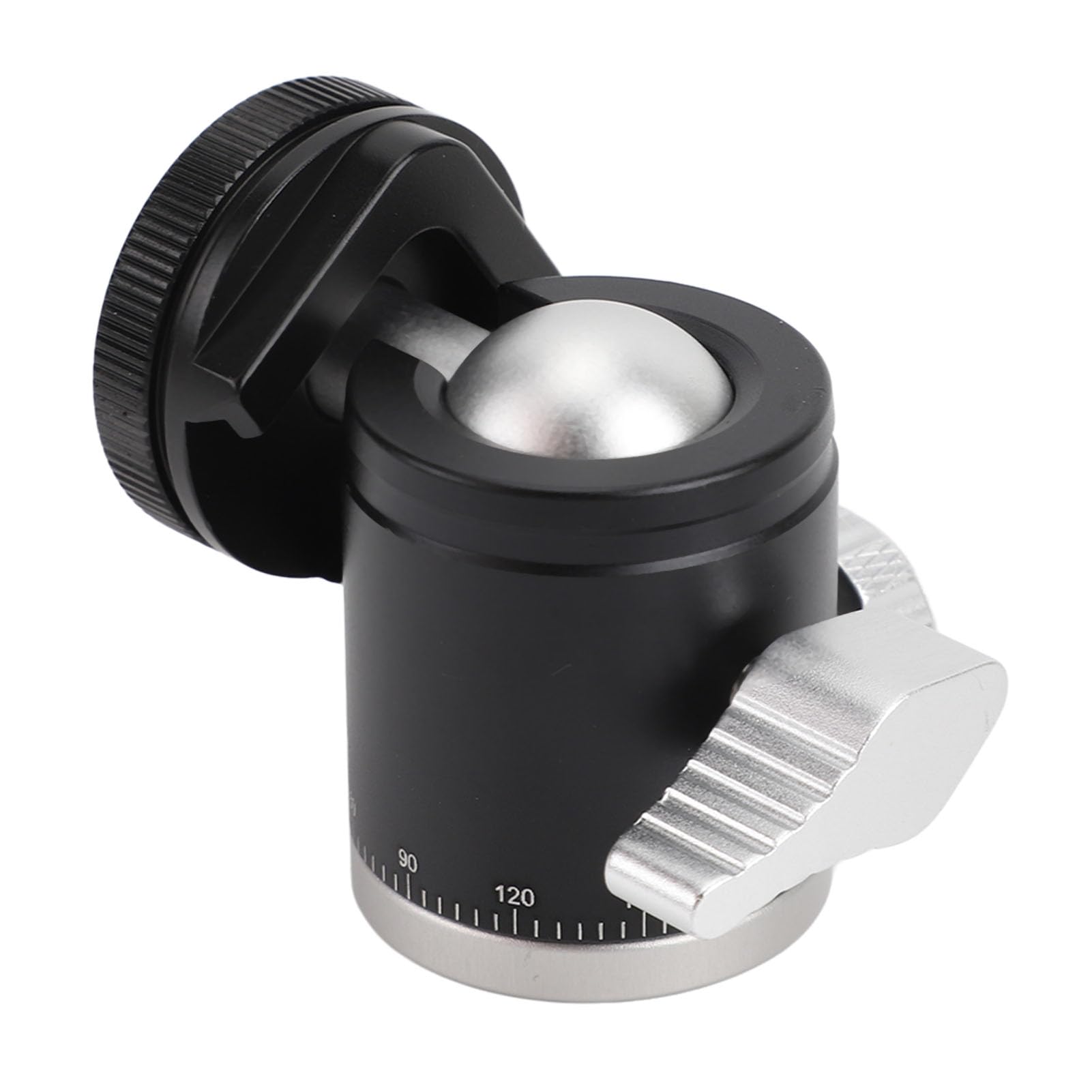 Camera Mount Adapter 360 Degree Rotating Tripod Ball Head with 1/4 Screw for Lights