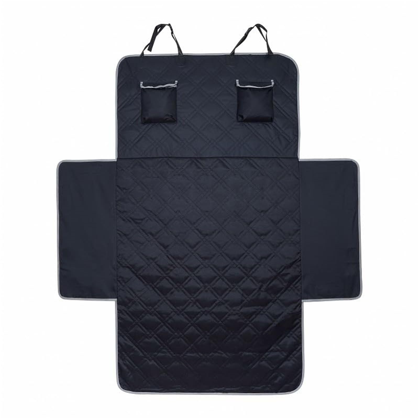 Protection Coffre Voiture Chien pour BMW X4 F26, Tapis de Coffre pour Chien Imperméable Antidérapant avec Protection Latérale Accessoires