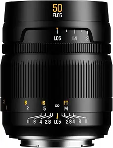 Brightin Star MF 50mm F1.05 Full-Frame L Mount Lens for Leica Panasonic Sigma Mirrorless Cameras，f/1.05 Large Aperture Manual Focus Prime Lens Fit for SL SL2 T TL TL2 TL18 CL LUMIX S1 S1R S1H