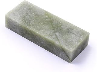 CHEERBRIGHT 1PC 10000# Sharpening Stone Mini Final Fine Polished Natural green Whetstone Polishing Oilstone (2 x 0.8 x 0.4...