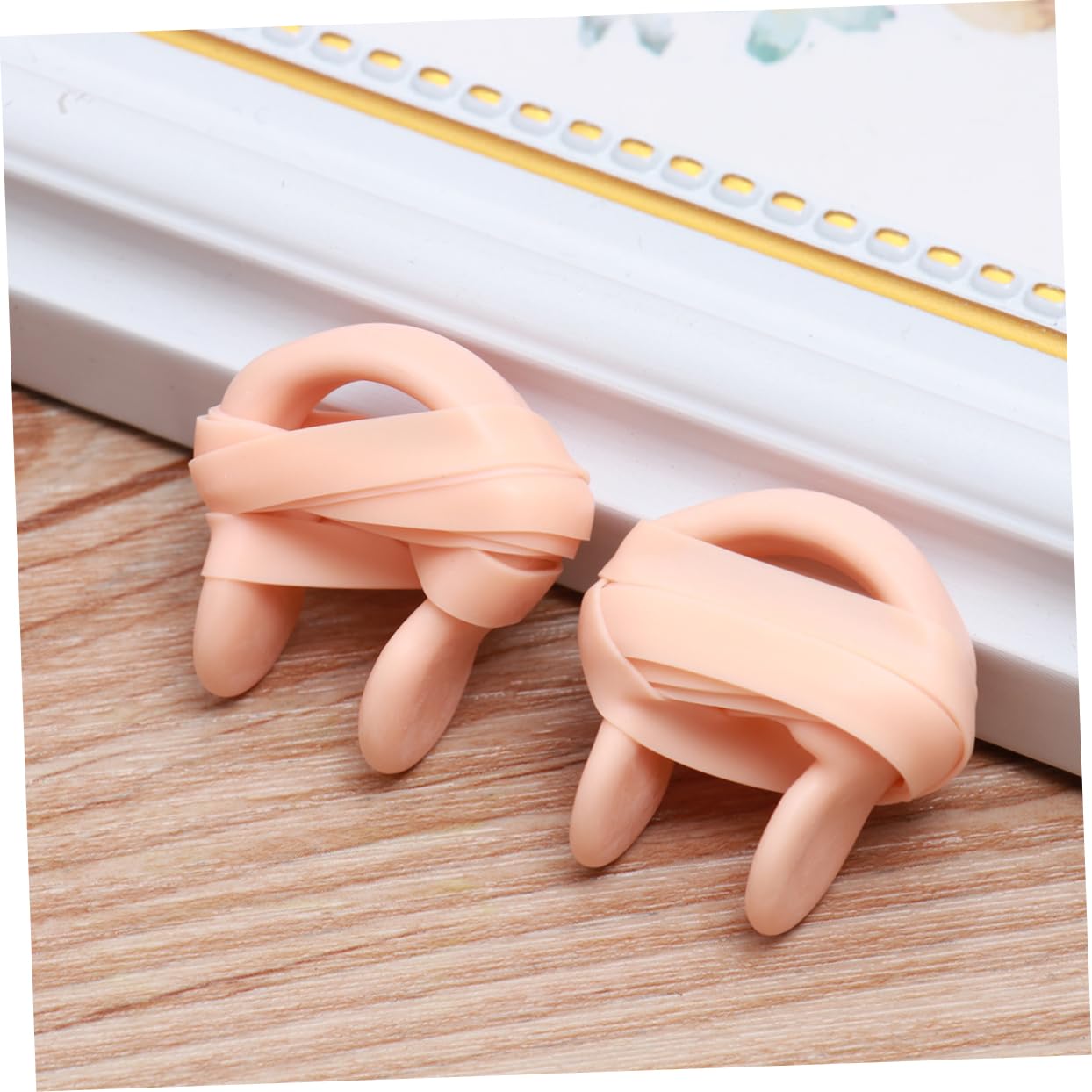 INOOMP 20 Pezzi Clip per Naso per Nuoto Clip per Naso Anti-Soffocamento Clip per Naso Stabili Clip per Naso in Silicone Fascette per Naso per Nuoto Accessori per Il Nuoto Anti-Caduta con
