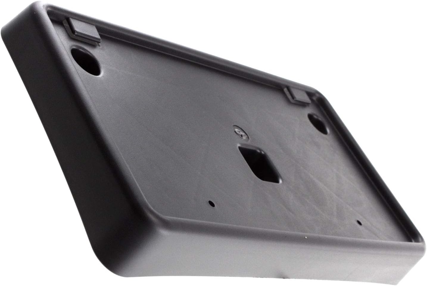 Compatible with 04-10 GR. Cherokee Front License Plate Holder Bracket Black CH1068113 55156796AA