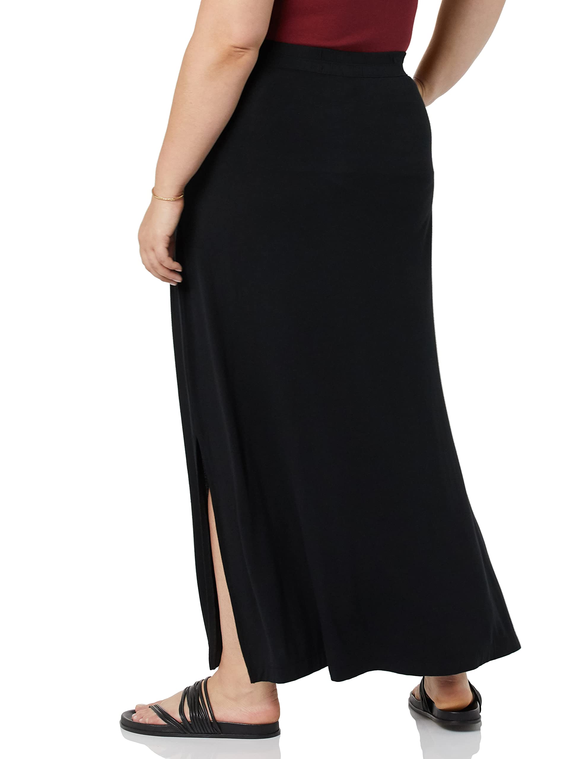Amazon Essentials Mujer Falda Larga en Punto Ligero