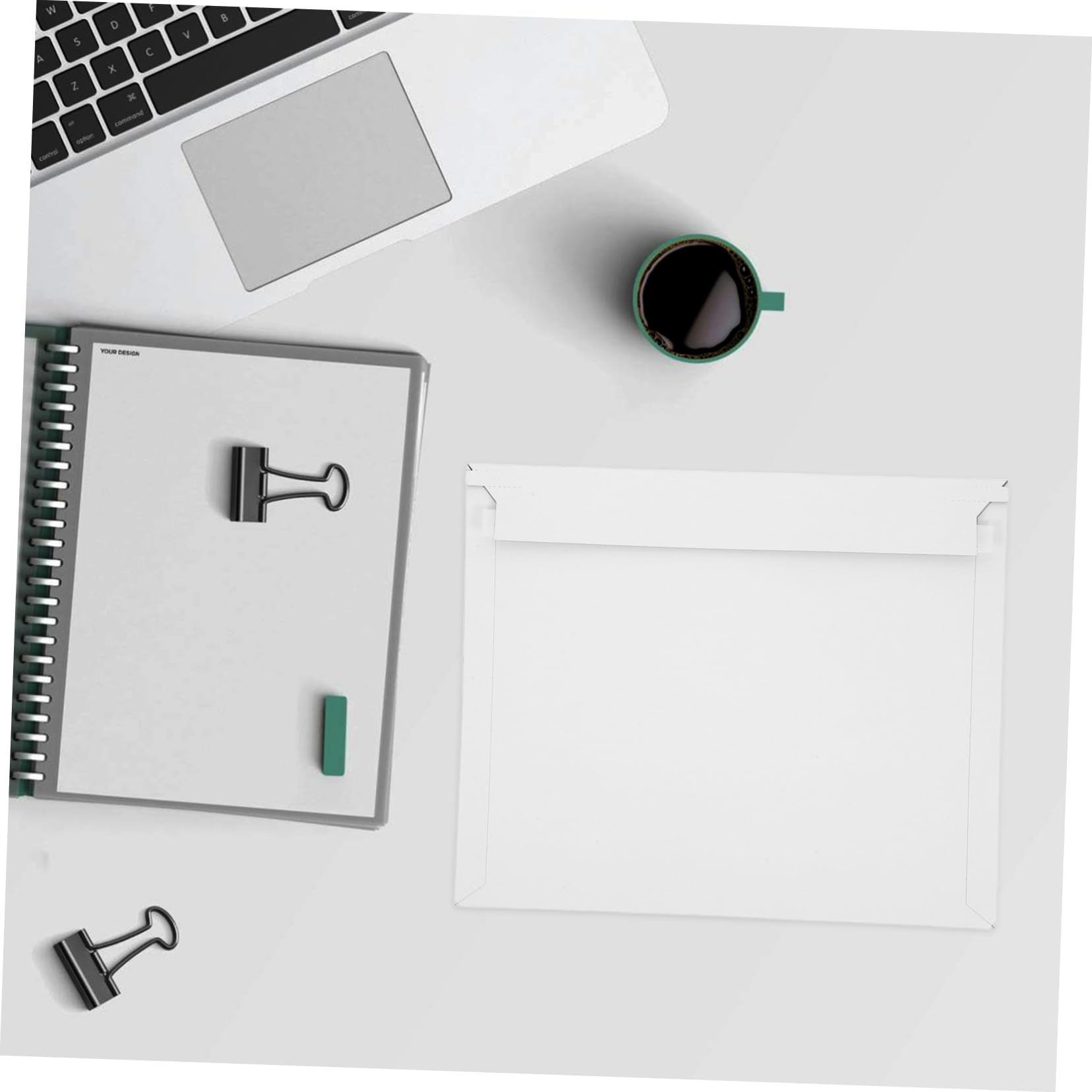 DOITOOL 20pièces Enveloppes Cartonnées Rigides Auto-adhésives pour Documents et Dossiers Enveloppes Plates Imperméables pour Expédition