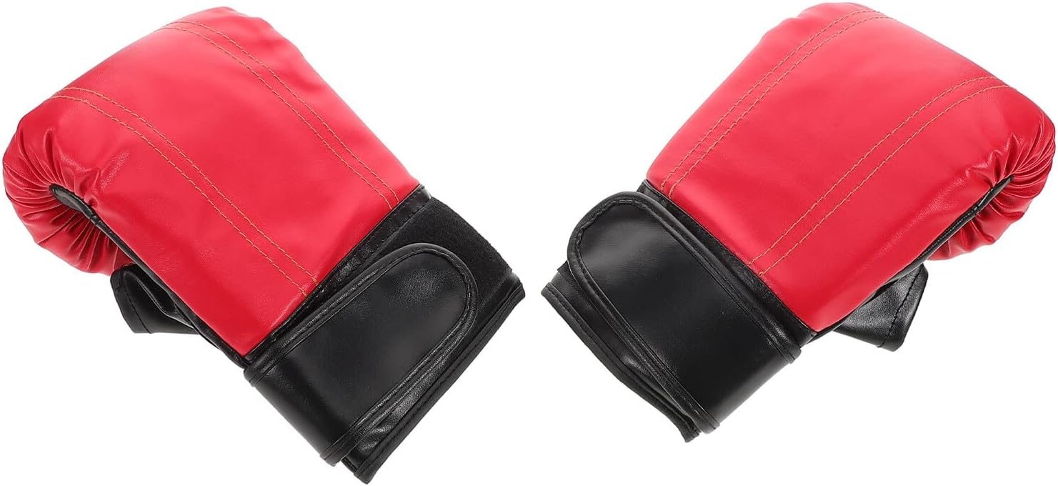 Didiseaon Boxing Training Gloves Half Fingerless Grappling Sparring Gloves for Adults for Kickboxing and Bag Workout