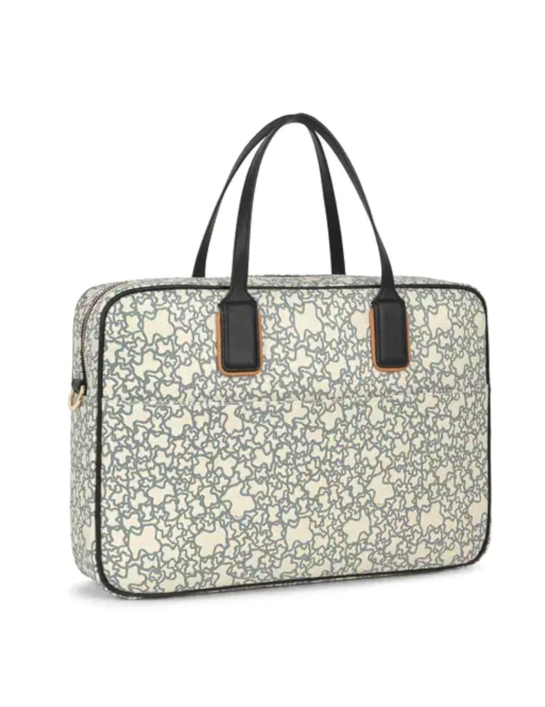 TOUS Maletin Kaos Mini beige y negro