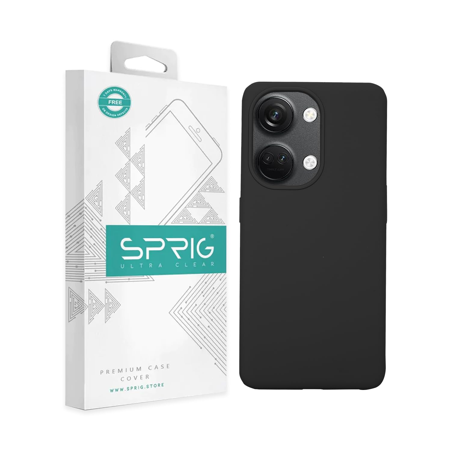 SPRIG Cases Compatible with OnePlus Nord 3 Phone Liquid Silicone Premium Back Cover Drop Tested Shock Proof Case for Boys and Girls with Camera Protection (Black) (B0CNW6VBPX) Amazon Price History, Amazon Price Tracker