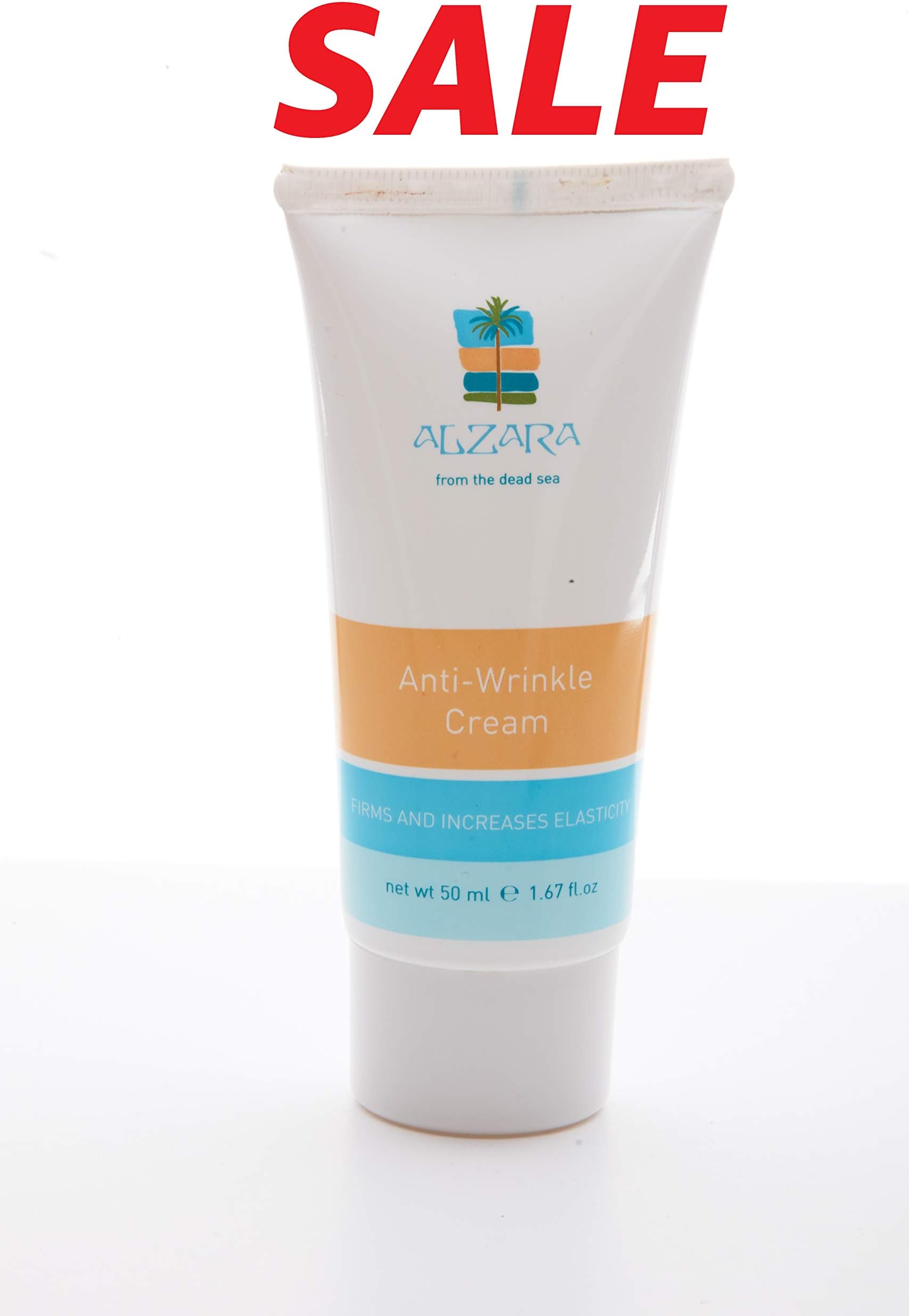 Dead Sea Anti-Wrinkle & Anti-Aging Cream 50 ml - Firms skin and increases elasticity - advanced luxurious cream that stimulates the synthesis of collagen and elastin