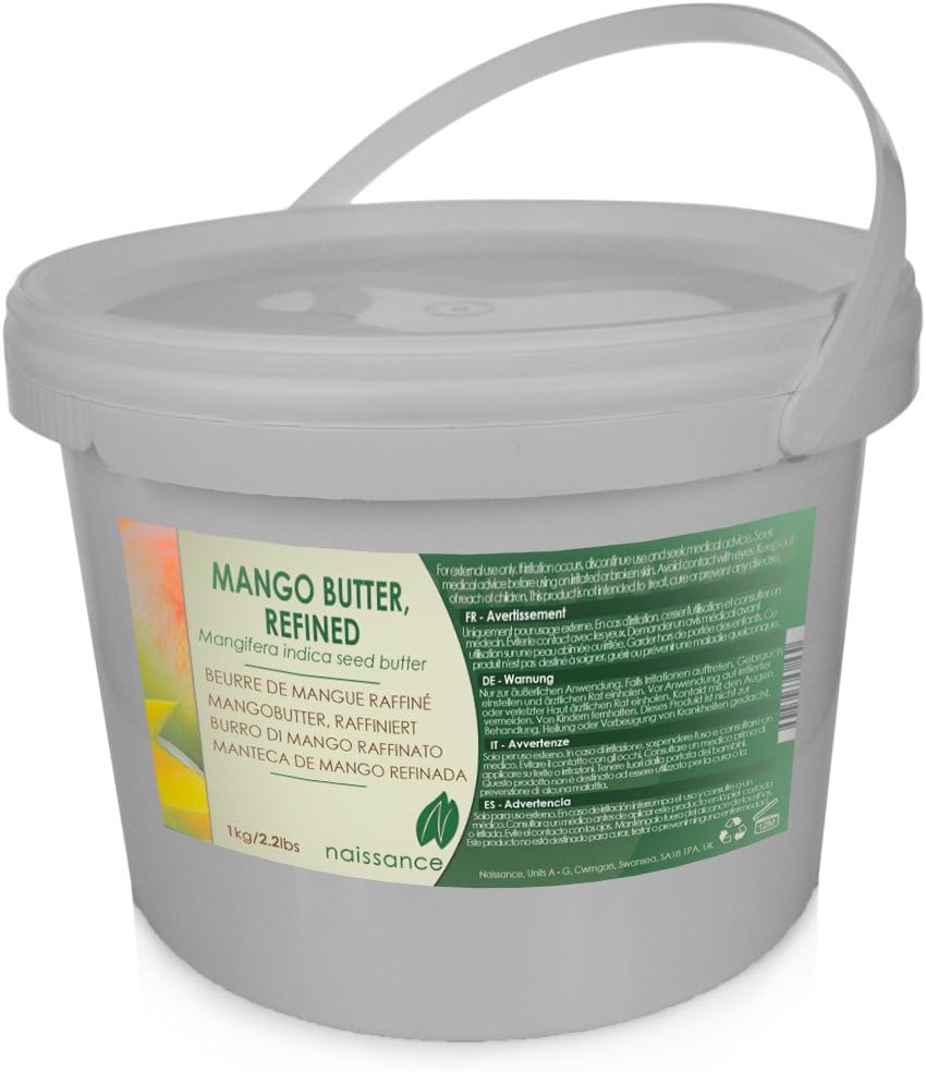 Naissance Mango Butter Refined 2.2 lbs